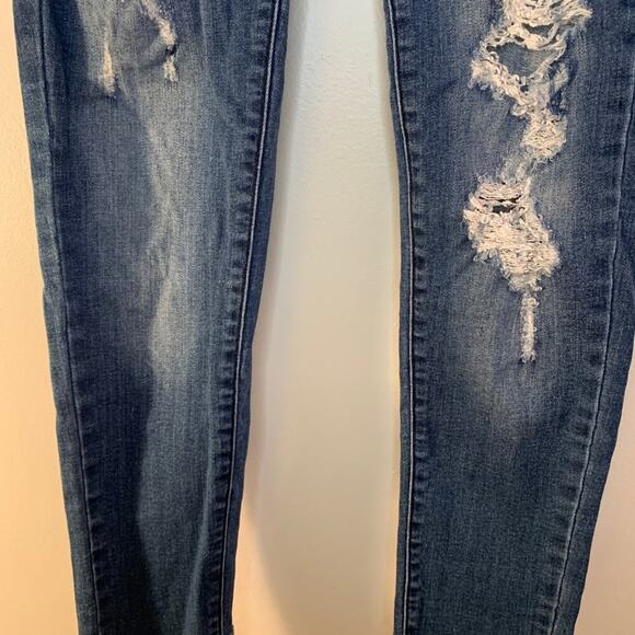 KANCAN Women’s Estilo Style MT1014 Distressed Jeans / Size: W5 Waist 26 - Picture 8 of 13